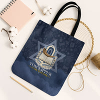 Yom Kippur Gates Of Return Tote Bag Jewish High Holy Day Shofar Tallit Star Of David