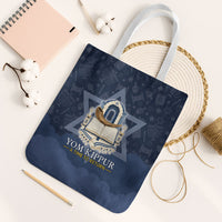 Yom Kippur Gates Of Return Tote Bag Jewish High Holy Day Shofar Tallit Star Of David
