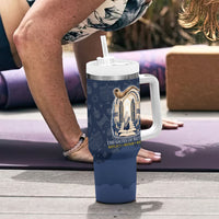 Yom Kippur Gates Of Return Tumbler With Handle Jewish High Holy Day Shofar Tallit Star Of David