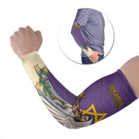 Yom Kippur Arm Sleeves Shofar Blowing Jewish High Holy Day Tallit Star Of David