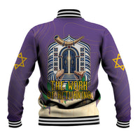 Yom Kippur Baseball Jacket Shofar Blowing Jewish High Holy Day Tallit Star Of David