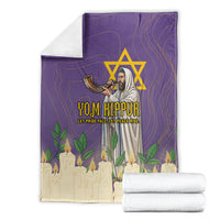 Yom Kippur Blanket Shofar Blowing Jewish High Holy Day Tallit Star Of David