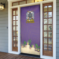 Yom Kippur Door Cover Shofar Blowing Jewish High Holy Day Tallit Star Of David