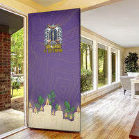 Yom Kippur Door Cover Shofar Blowing Jewish High Holy Day Tallit Star Of David