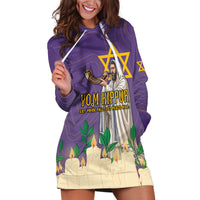 Yom Kippur Hoodie Dress Shofar Blowing Jewish High Holy Day Tallit Star Of David