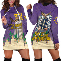 Yom Kippur Hoodie Dress Shofar Blowing Jewish High Holy Day Tallit Star Of David