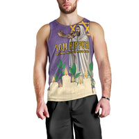 Yom Kippur Men Tank Top Shofar Blowing Jewish High Holy Day Tallit Star Of David