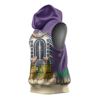 Yom Kippur Sleeveless Hoodie Shofar Blowing Jewish High Holy Day Tallit Star Of David
