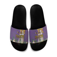 Yom Kippur Slide Sandals Shofar Blowing Jewish High Holy Day Tallit Star Of David
