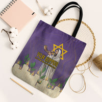 Yom Kippur Tote Bag Shofar Blowing Jewish High Holy Day Tallit Star Of David