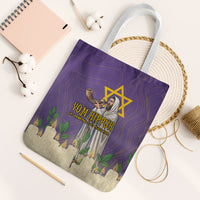 Yom Kippur Tote Bag Shofar Blowing Jewish High Holy Day Tallit Star Of David
