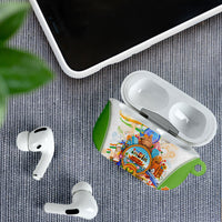 India Independence Day AirPods Case Indian Landmark Peacock Mandala Cultural Heritage