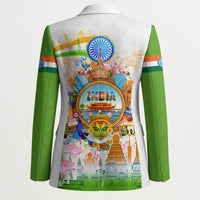 India Independence Day Blazer Indian Landmark Peacock Mandala Cultural Heritage