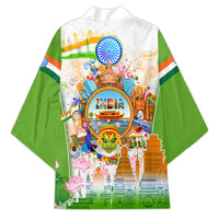 India Independence Day Kimono Indian Landmark Peacock Mandala Cultural Heritage