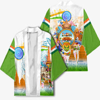 India Independence Day Kimono Indian Landmark Peacock Mandala Cultural Heritage