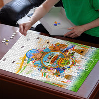 India Independence Day Puzzle Indian Landmark Peacock Mandala Cultural Heritage
