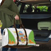 India Independence Day Travel Bag Indian Landmark Peacock Mandala Cultural Heritage