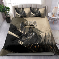 Agamemnon King Of Mycenae Bedding Set Ancient Greek Warrior Armor Classic Mythology