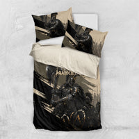 Agamemnon King Of Mycenae Bedding Set Ancient Greek Warrior Armor Classic Mythology