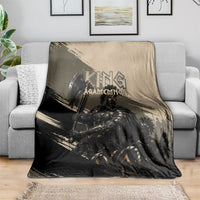 Agamemnon King Of Mycenae Blanket Ancient Greek Warrior Armor Classic Mythology