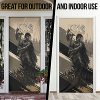 Agamemnon King Of Mycenae Door Cover Ancient Greek Warrior Armor Classic Mythology