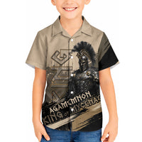 Agamemnon King Of Mycenae Hawaiian Shirt Ancient Greek Warrior Armor Classic Mythology
