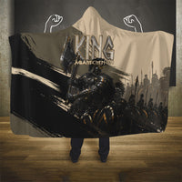 Agamemnon King Of Mycenae Hooded Blanket Ancient Greek Warrior Armor Classic Mythology