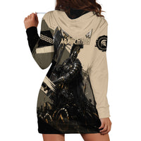 Agamemnon King Of Mycenae Hoodie Dress Ancient Greek Warrior Armor Classic Mythology