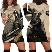 Agamemnon King Of Mycenae Hoodie Dress Ancient Greek Warrior Armor Classic Mythology