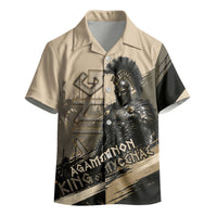 Agamemnon King Of Mycenae Kid Hawaiian Shirt Ancient Greek Warrior Armor Classic Mythology