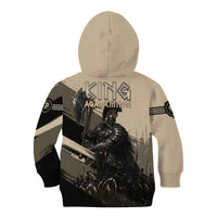 Agamemnon King Of Mycenae Kid Hoodie Ancient Greek Warrior Armor Classic Mythology