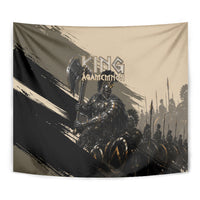 Agamemnon King Of Mycenae Tapestry Ancient Greek Warrior Armor Classic Mythology