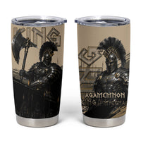 Agamemnon King Of Mycenae Tumbler Cup Ancient Greek Warrior Armor Classic Mythology