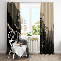 Agamemnon King Of Mycenae Window Curtain Ancient Greek Warrior Armor Classic Mythology