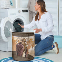 King Of Mycenae Agamemnon Laundry Basket Ancient Greek Mythology Classic Warrior Painting