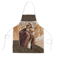 King Of Mycenae Agamemnon Apron Ancient Greek Mythology Classic Warrior Painting