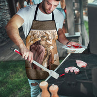 King Of Mycenae Agamemnon Apron Ancient Greek Mythology Classic Warrior Painting