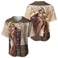 King Of Mycenae Agamemnon Baseball Jersey Ancient Greek Mythology Classic Warrior Painting