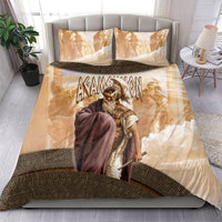 King Of Mycenae Agamemnon Bedding Set Ancient Greek Mythology Classic Warrior Painting
