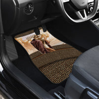 King Of Mycenae Agamemnon Car Mats Ancient Greek Mythology Classic Warrior Painting
