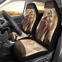 King Of Mycenae Agamemnon Car Seat Cover Ancient Greek Mythology Classic Warrior Painting