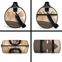 King Of Mycenae Agamemnon Duffle Bag Ancient Greek Mythology Classic Warrior Painting