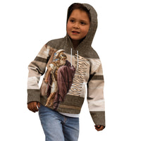 King Of Mycenae Agamemnon Kid Hoodie Ancient Greek Mythology Classic Warrior Painting
