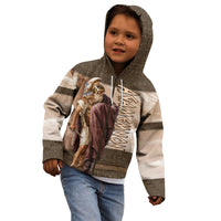 King Of Mycenae Agamemnon Kid Hoodie Ancient Greek Mythology Classic Warrior Painting