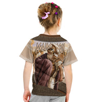 King Of Mycenae Agamemnon Kid T Shirt Ancient Greek Mythology Classic Warrior Painting