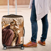 King Of Mycenae Agamemnon Luggage Cover Ancient Greek Mythology Classic Warrior Painting