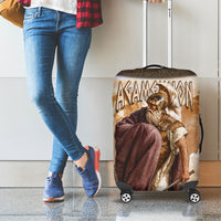 King Of Mycenae Agamemnon Luggage Cover Ancient Greek Mythology Classic Warrior Painting
