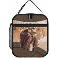 King Of Mycenae Agamemnon Lunch Bag Ancient Greek Mythology Classic Warrior Painting