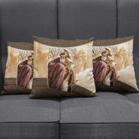 King Of Mycenae Agamemnon Pillow Cover Ancient Greek Mythology Classic Warrior Painting