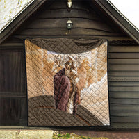 King Of Mycenae Agamemnon Quilt Ancient Greek Mythology Classic Warrior Painting